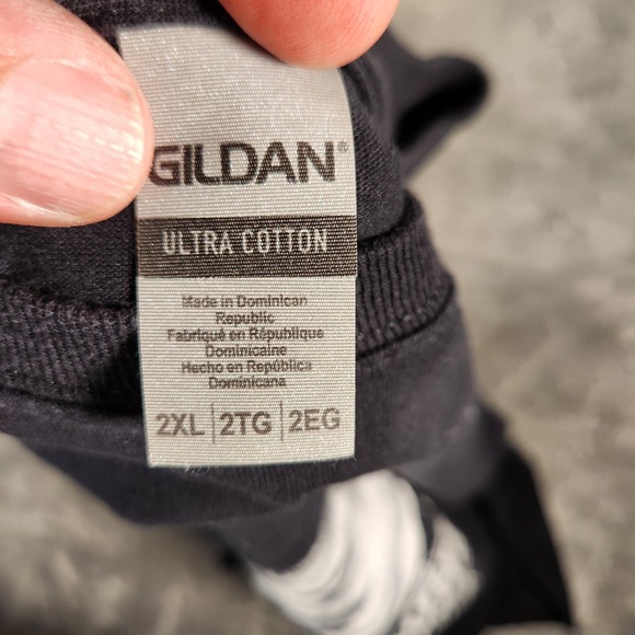 Gildan Doc Holliday T Shirt Mens 2XL Say When Graphic Black Movie Tee Quick Draw - Picture 4 of 9